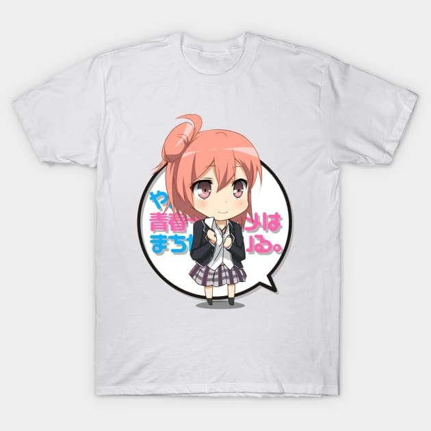 Yuigahama Yui T-Shirt by Beastlykitty